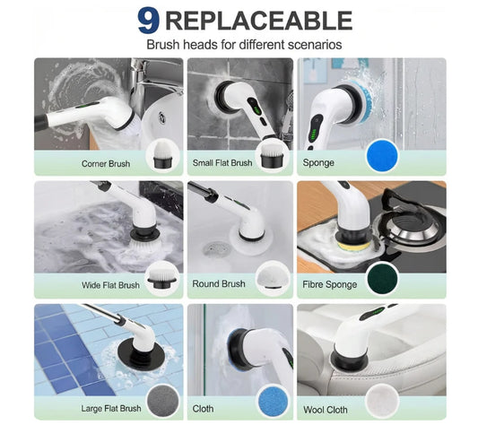 JustBuy™ Electric Spin Scrubber