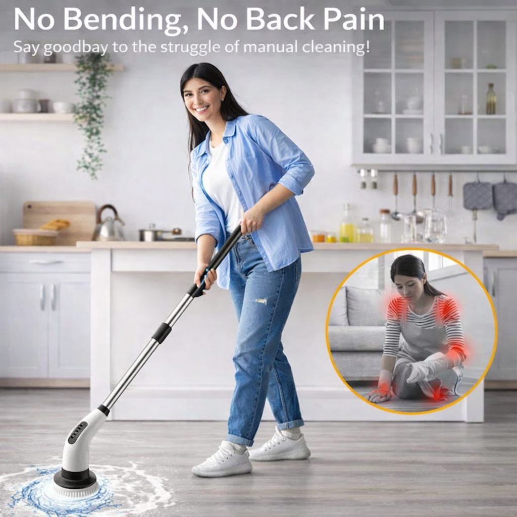 JustBuy™ Electric Spin Scrubber